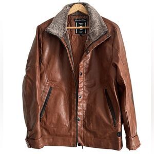 Fried Denim Brown Military Field Jacket with Vintage Appeal NWOT